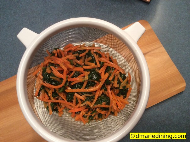 Spinach and Carrot Quinoa A