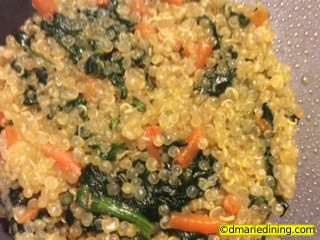 Spinach and Carrot Quinoa Cakes Fini 1